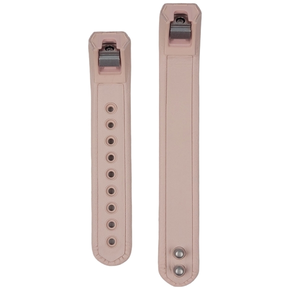 Fitbit Alta Leather Accessory Band Size S/P Color Pink - Picture 3 of 3